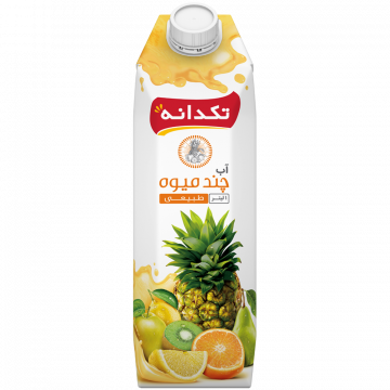 آب چندمیوه تکدانه یک لیتری